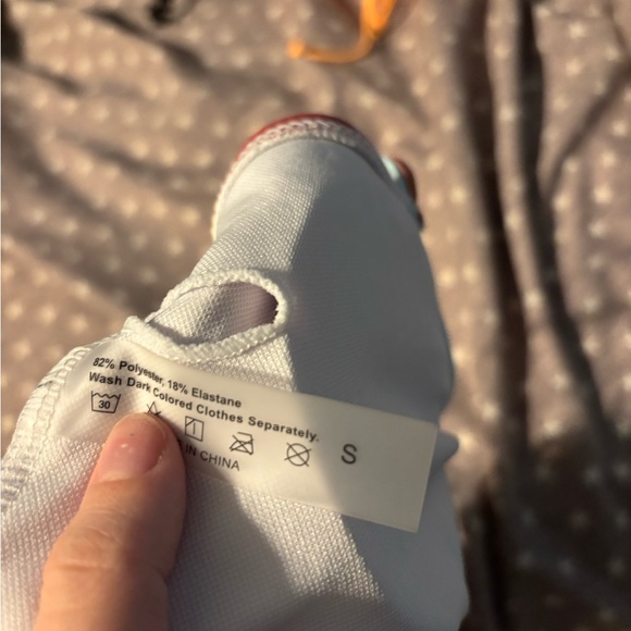 Victoria's Secret Blue Striped Bikini Bottom - Picture 3 of 3